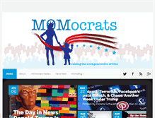 Tablet Screenshot of momocrats.com